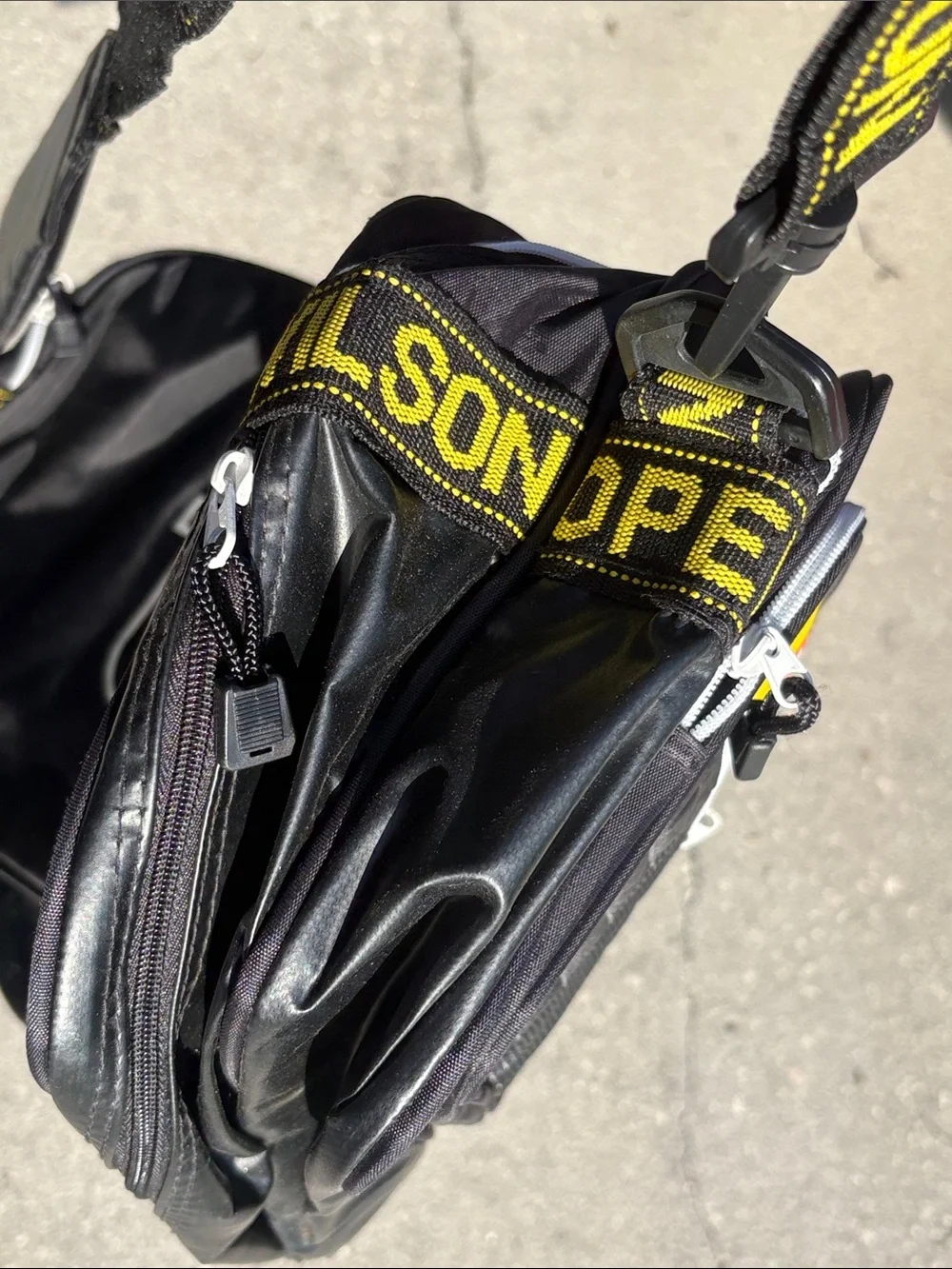 Vintage Wilson US Open Tennis Racket Bag